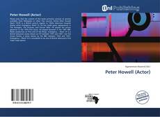 Portada del libro de Peter Howell (Actor)