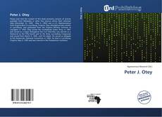 Portada del libro de Peter J. Otey