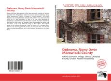 Capa do livro de Dąbrowa, Nowy Dwór Mazowiecki County 