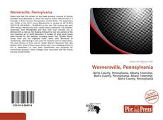 Bookcover of Wernersville, Pennsylvania