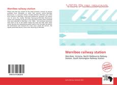 Capa do livro de Werribee railway station 