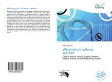 Capa do livro de Werrington railway station 