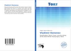 Capa do livro de Vladimir Kononov 