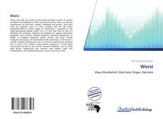 Bookcover of Wersi