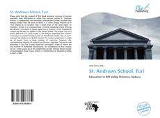 Capa do livro de St. Andrews School, Turi 