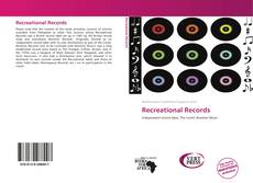 Buchcover von Recreational Records