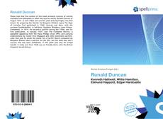 Buchcover von Ronald Duncan