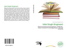 Portada del libro de Udai Singh (Engineer)