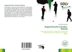 Bookcover of Argentinische Cóndor-Rakete