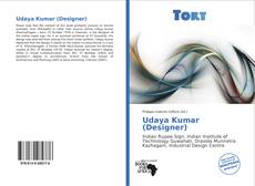 Capa do livro de Udaya Kumar (Designer) 