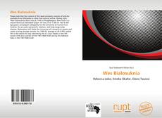 Capa do livro de Wes Bialosuknia 