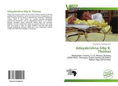 Portada del libro de Udayakrishna-Siby K. Thomas