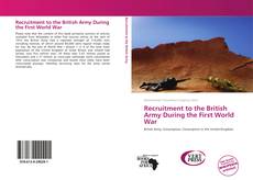 Buchcover von Recruitment to the British Army During the First World War