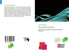 Buchcover von Ronald Crutcher