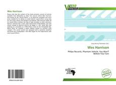 Bookcover of Wes Harrison