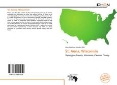 Capa do livro de St. Anna, Wisconsin 