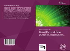 Portada del libro de Ronald Chetwynd-Hayes