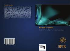 Portada del libro de Ronald Cerritos