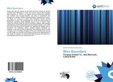 Wes Saunders kitap kapağı