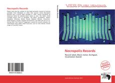 Capa do livro de Necropolis Records 