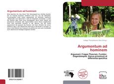 Argumentum ad hominem kitap kapağı