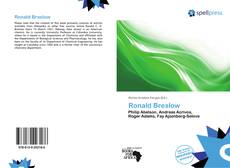 Buchcover von Ronald Breslow