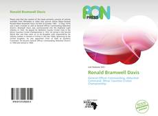 Capa do livro de Ronald Bramwell Davis 