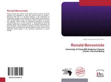 Capa do livro de Ronald Benveniste 