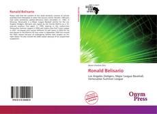 Portada del libro de Ronald Belisario