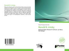 Capa do livro de Ronald B. Linsky 