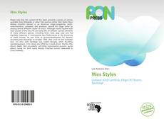 Buchcover von Wes Styles