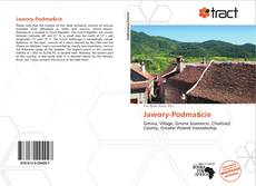 Portada del libro de Jawory-Podmaście