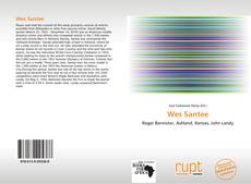 Buchcover von Wes Santee