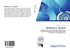 Capa do livro de Wesberry v. Sanders 