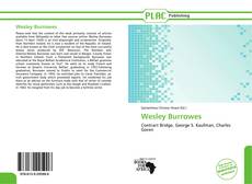 Capa do livro de Wesley Burrowes 