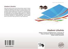 Buchcover von Vladimir Lifschitz