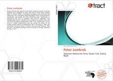 Bookcover of Peter Jambrek