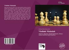 Capa do livro de Vladimir Malaniuk 
