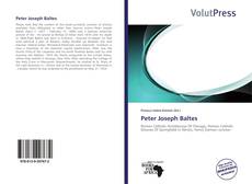 Capa do livro de Peter Joseph Baltes 