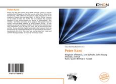 Bookcover of Peter Kaeo