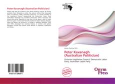 Bookcover of Peter Kavanagh (Australian Politician)