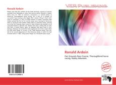 Ronald Ardoin kitap kapağı