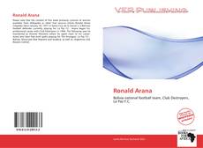 Capa do livro de Ronald Arana 