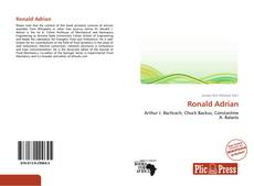 Capa do livro de Ronald Adrian 