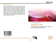 Bookcover of Ronald A. Katz