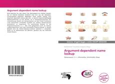 Buchcover von Argument dependent name lookup