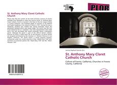 Capa do livro de St. Anthony Mary Claret Catholic Church 