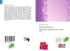 Capa do livro de Wesley Person 