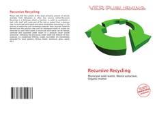 Portada del libro de Recursive Recycling