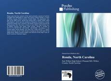 Buchcover von Ronda, North Carolina